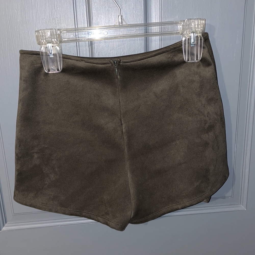 Suede Skort - image 2